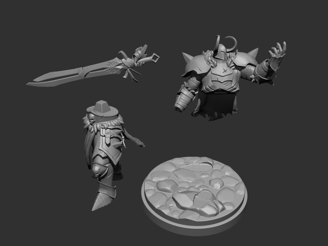 luwacraft's tweet image. Sculpted and Printed Destroyer 3d Model…
#miniature
#charactermodel
#3dmodel