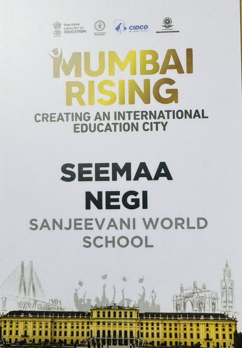 Proud to witness the LOI Granting Ceremony led by Shri <a href="/dpradhanbjp/">Dharmendra Pradhan</a> &amp; Shri <a href="/Dev_Fadnavis/">Devendra Fadnavis</a> ji
5 top global universities are coming to Mumbai/Navi Mumbai!
🇬🇧 🇦🇺 🇺🇸 🇮🇹

A big leap for #GlobalEducationInIndia!
#StudyInIndia #LOICeremony #BharatRising #ViksitBharat #NEP2020