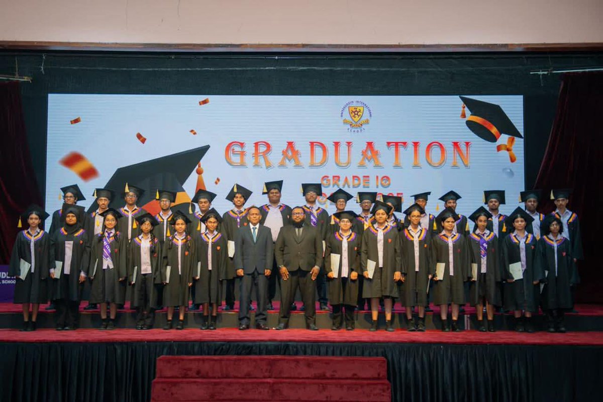 So proud to see our CEO <a href="/MohamedXylam/">Xylam</a> return to <a href="/GhiyasuddinIS/">Ghiyasuddin International School</a> as Chief Guest for the Class of 2024-25 graduation. From school captain to inspiring leader - what an honor to be part of this special day.
May all the graduates' journeys be filled endless possibilities!