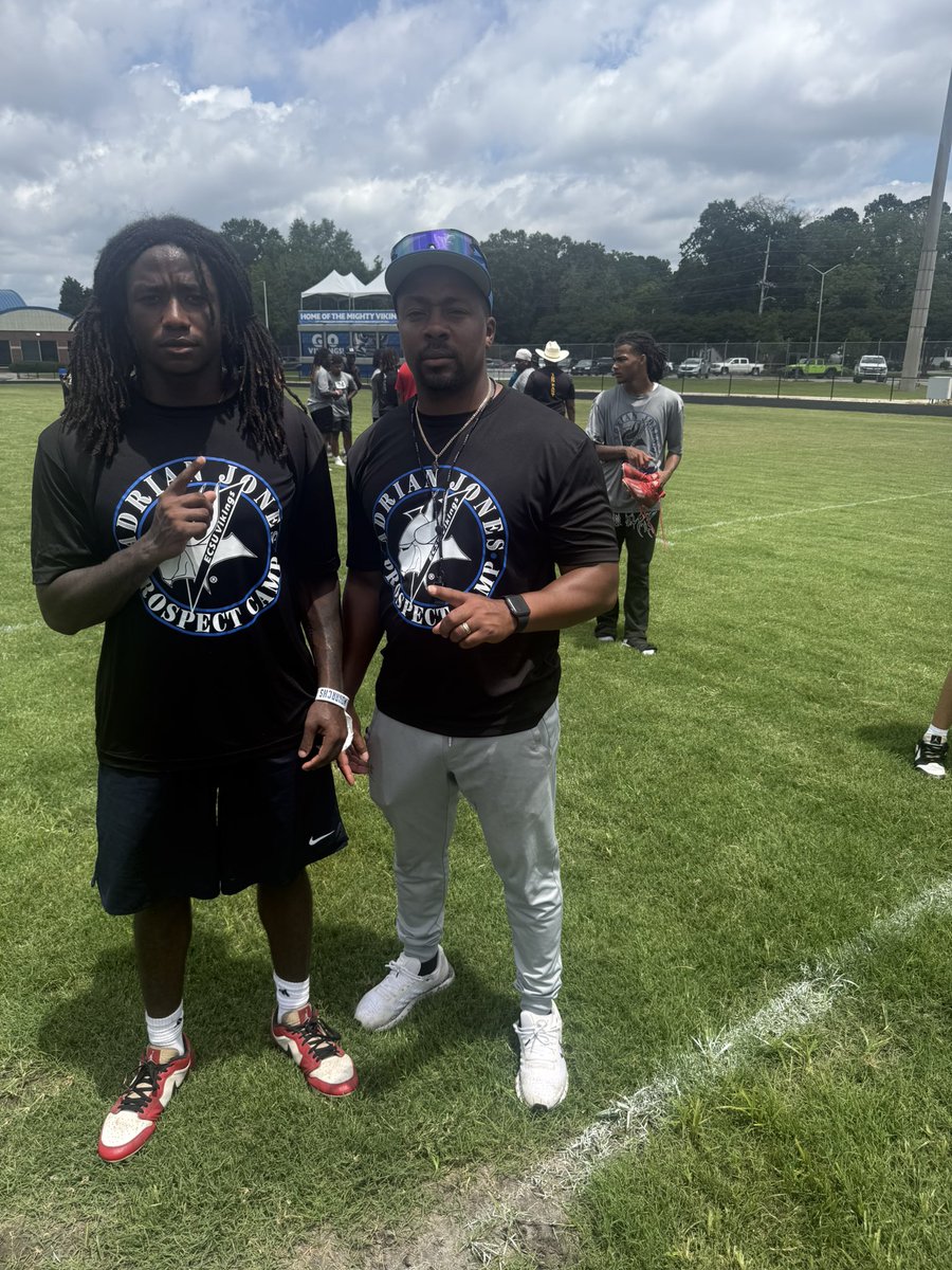 Tyrone “Sessoms” Sessom (@tyronesessom) on Twitter photo Had an amazing experience <a href="/ECSUVikingFBall/">ECSUVikingFootball</a> first ever prospect camp. Thank you to <a href="/CoachBazemore/">DeVondre Bazemore, MAA</a> and <a href="/CoachDC22/">David Castillo</a> for the exposure!
<a href="/CoachRoach757/">Rochelle Peebles III</a> <a href="/Malik50Jones/">Coach Malik Jones</a> <a href="/coachLeonScott1/">Leon Scott</a> <a href="/CoachFerg757/">Darius Ferguson</a> <a href="/Dtrell757/">Coach Leonard</a> Had an amazing experience <a href="/ECSUVikingFBall/">ECSUVikingFootball</a> first ever prospect camp. Thank you to <a href="/CoachBazemore/">DeVondre Bazemore, MAA</a> and <a href="/CoachDC22/">David Castillo</a> for the exposure!
<a href="/CoachRoach757/">Rochelle Peebles III</a> <a href="/Malik50Jones/">Coach Malik Jones</a> <a href="/coachLeonScott1/">Leon Scott</a> <a href="/CoachFerg757/">Darius Ferguson</a> <a href="/Dtrell757/">Coach Leonard</a>