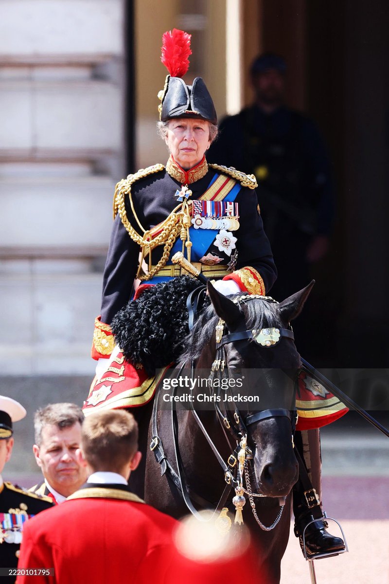 The Princess Royal riding Noble, during Trooping The Colour 🔥

📸 Chris Jackson
