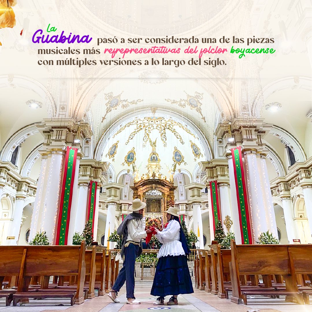 ¡Qué orgullo celebrar los 100 años de la Guabina Chiquinquireña 🎶!

Gracias a quienes la han mantenido viva con bandola, tiple, guitarra, requinto… y, sobre todo, con amor y tradición 🙌🏻.