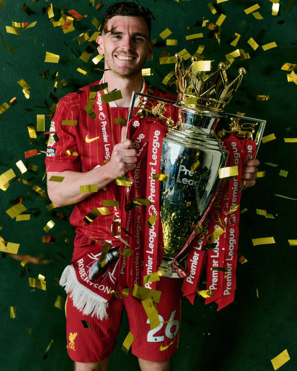 Andy Robertson might not be the same player as he was at his peak and knows he’s getting replaced, seeing him go will hurt a lot. 

A proper Liverpool Legend. 🏴󠁧󠁢󠁳󠁣󠁴󠁿 ❤️