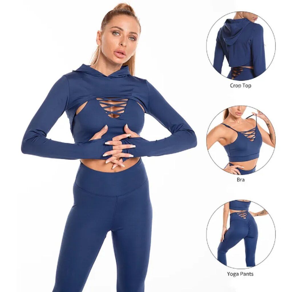 AccentuateMC's tweet photo. 3 Piece Long Sleeve Hooded Sports Suit https://t.co/0368wHWtjJ 

#accentuatemycurves #yogapants 
#yogashorts #yogasets #leggings #tights https://t.co/LaRQcwGfBN