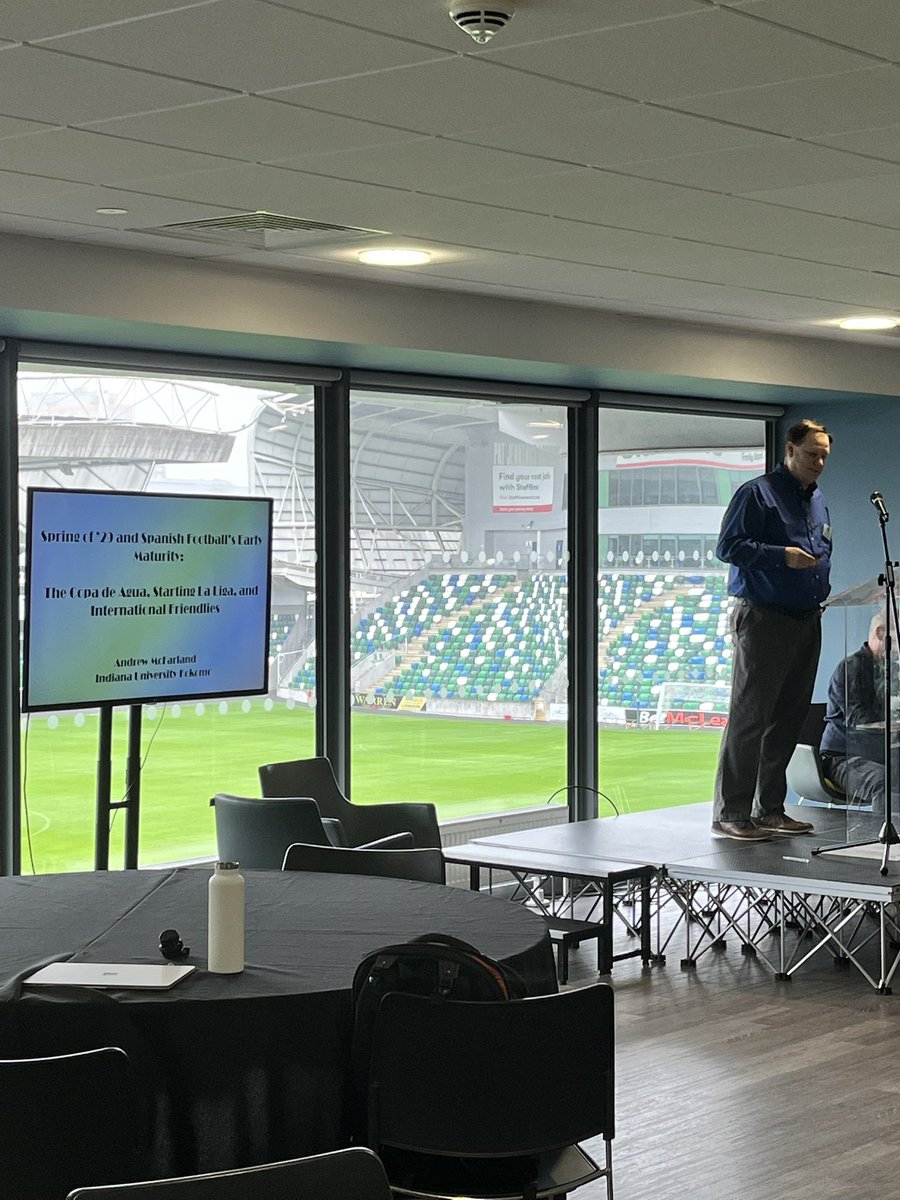 To round out this session of #footycon25, we have Andrew McFarland discussing Spanish Football’s early maturity in the spring of 1929 and how it shaped the game and country into a truly professional footballing country