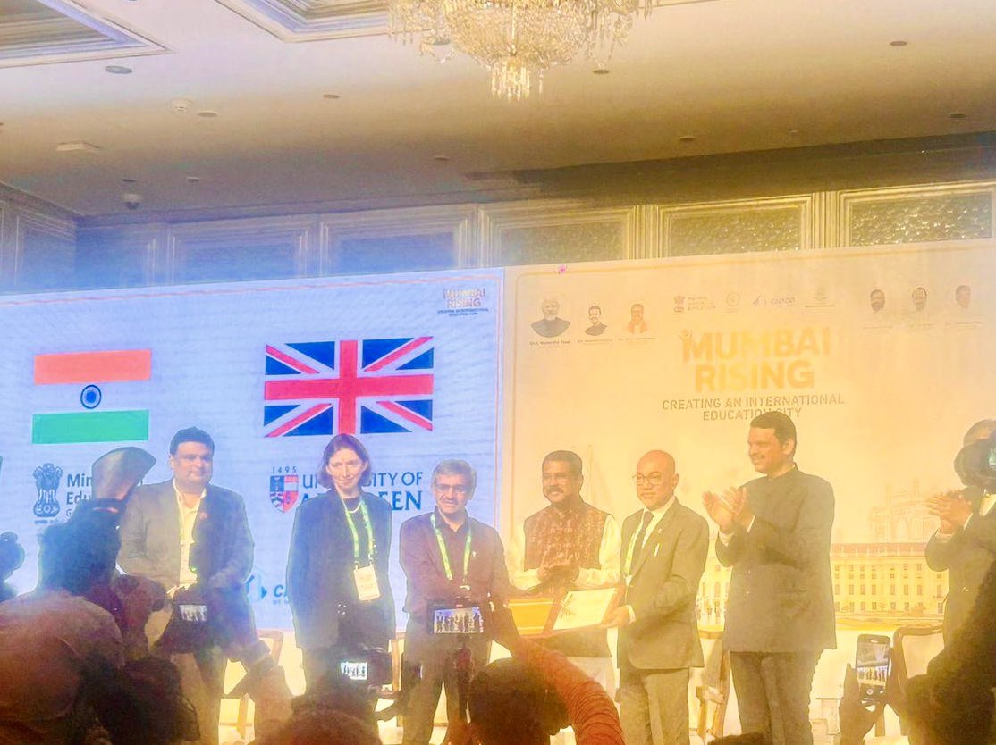 Aberdeen University <a href="/aberdeenuni/">University of Aberdeen</a> becomes the first University from Scotland, UK to get the Letter of Intent to establish their campus in India.