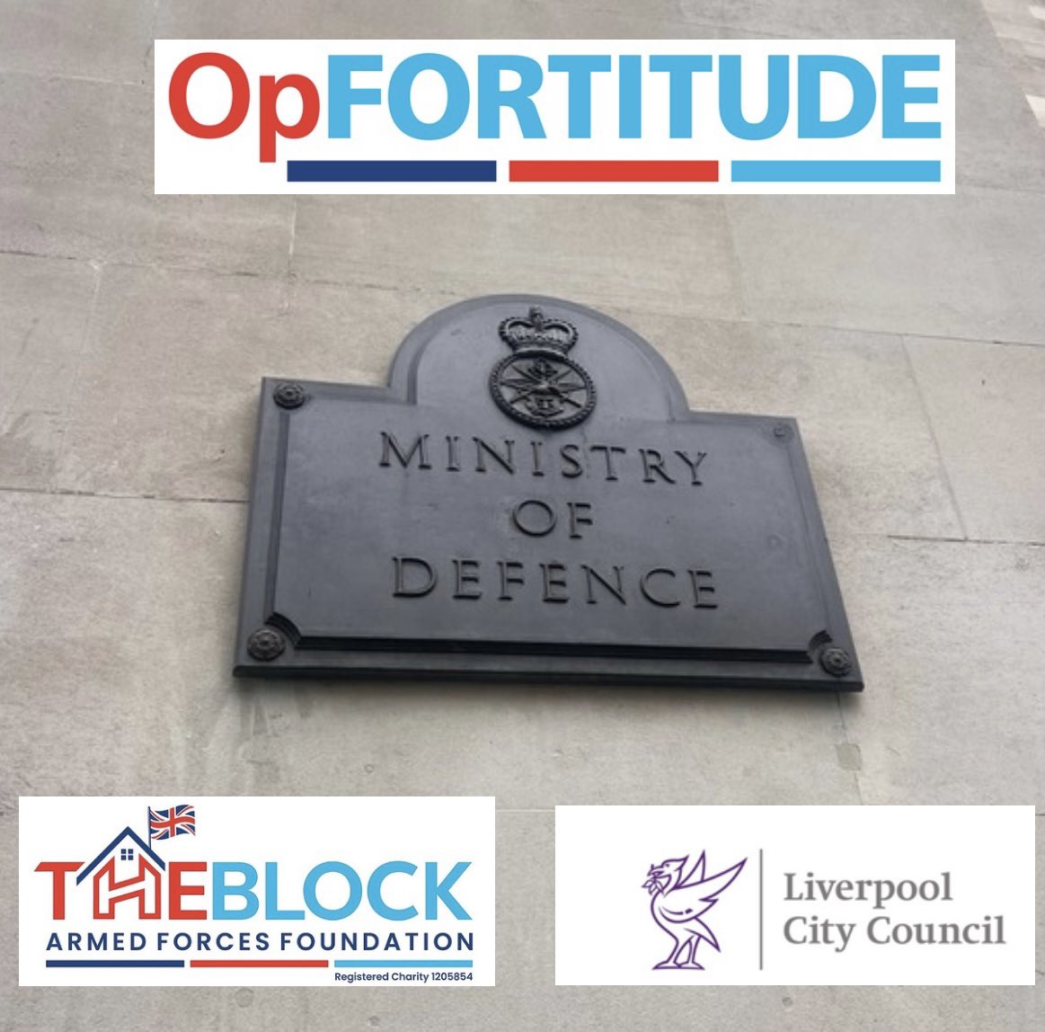 Busy week this week as our CEO attends a meeting in #Whitehall and #homelessness referrals come in from Liverpool city council &amp; #OpFortitude for vulnerable Liverpool veterans at risk of homelessness.

#supporting #together