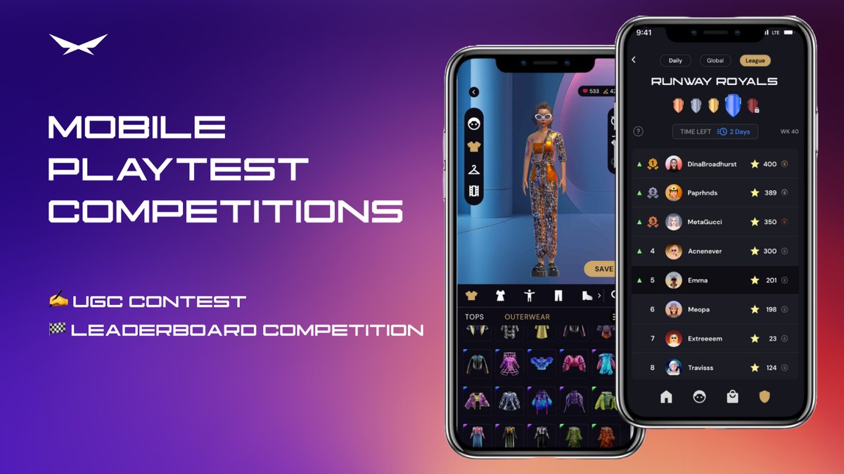 📣 Playtesters! Two exciting competitions are live!

✍️ Create content about the Mobile Playtest
🏁 Climb the Leaderboards and win!

✍️ UGC Contest - How to enter:
1️⃣ Post content about the Mobile Playtest on 𝕏
2️⃣ Tag  <a href="/ZTXofficial/">ZTX</a>
3️⃣ Use #ZTXMobilePlaytest
4️⃣ Drop your post