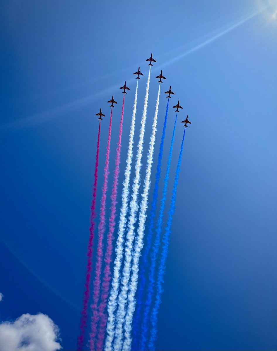 Photogenic aircraft, those Red Arrows