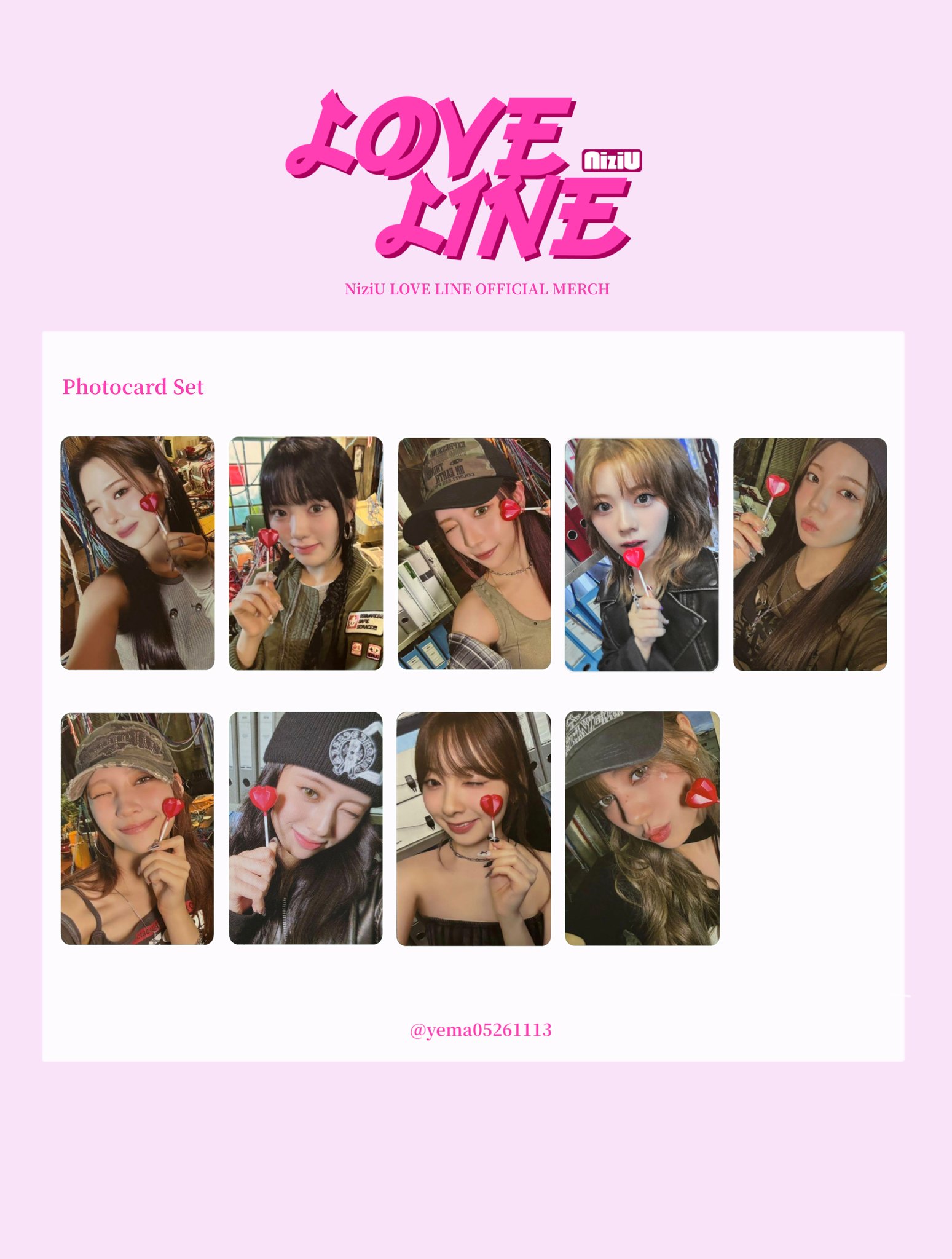 NiziU 奏でる LOVE LINE アヤカ トレカ