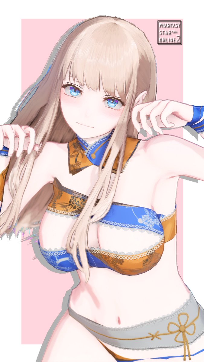 すけべな服！

#PSO2NGS_SS