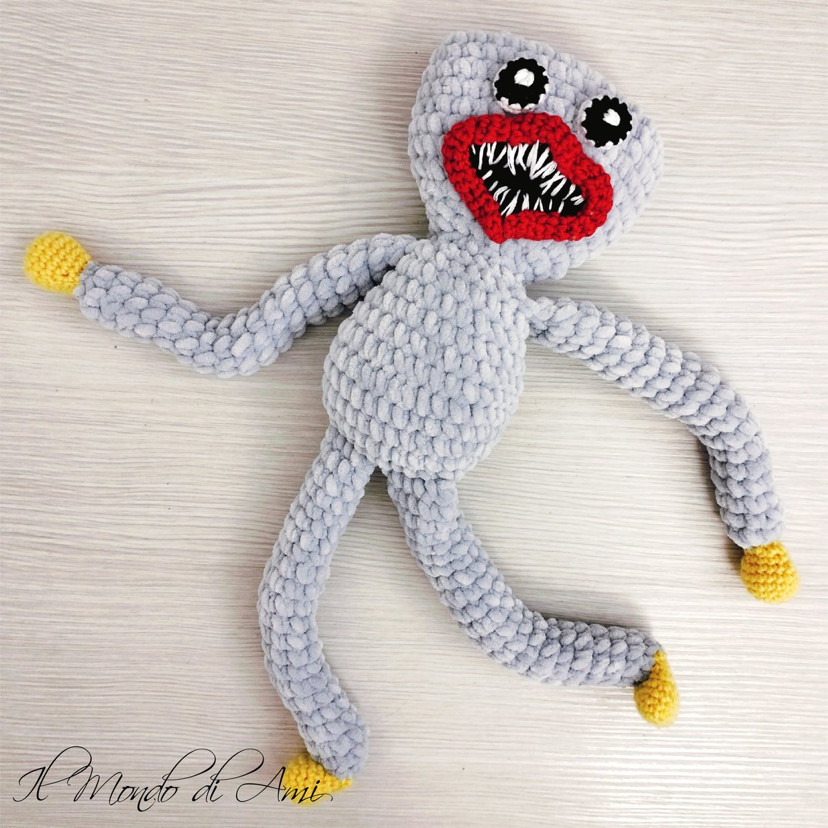 Huggy Wuggy
-
#huggywuggypoppyplaytime #huggywuggy #poppyplaytime #amigurumi #handmade #crochet #fattoamano #freehandmade #amigurumihandmade #katiabambi #katiayarnsandfabrics #katiayarns #withoutpattern @katiayarns