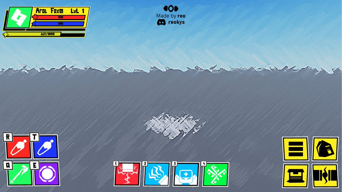 reovityy's tweet photo. Player HUD and Inventory https://t.co/tKishYg1sB