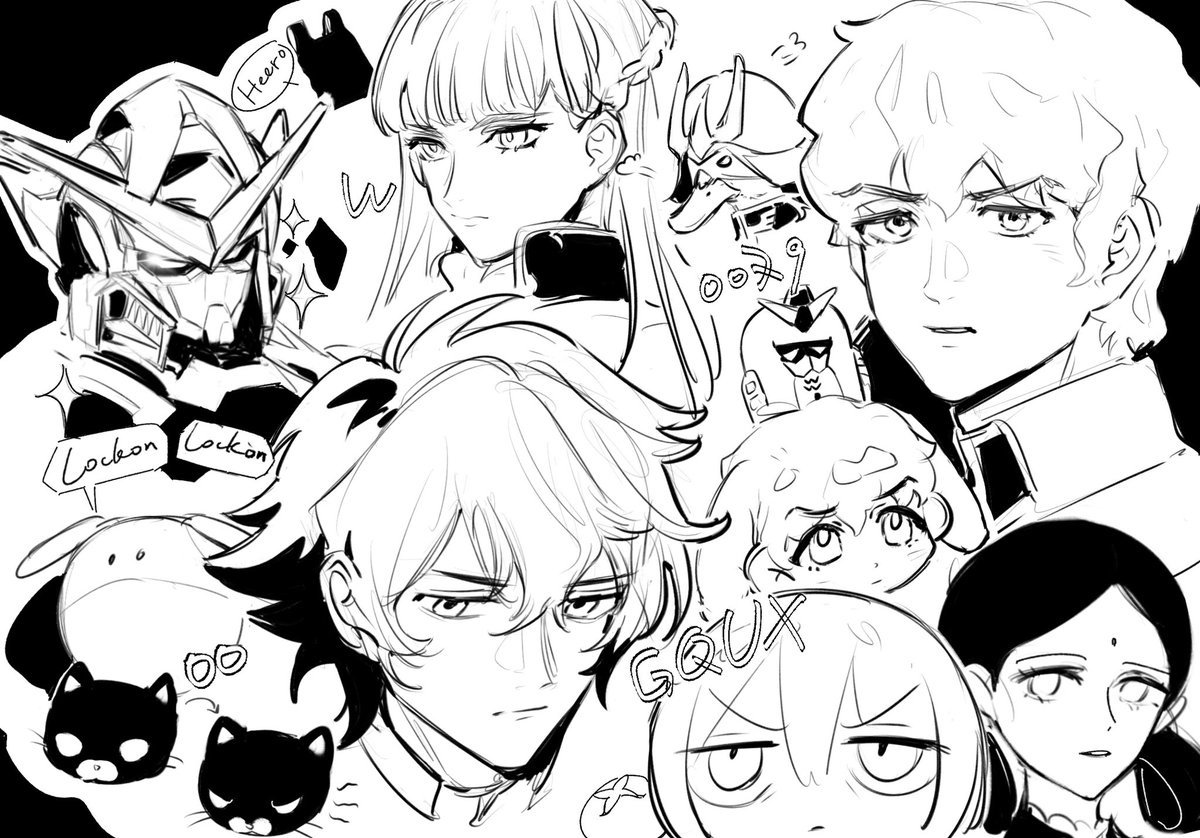 S1_MAKOTO's tweet photo. #Gundam  ガンダムまとめ　
（0079、00、wing、GQux） https://t.co/P0h5vFouGU