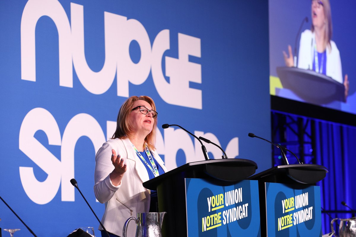 NUPGE's tweet image. Day one was a success. Let’s make today even better! Here’s a look back at some of yesterday’s highlights. #NUPGE2025