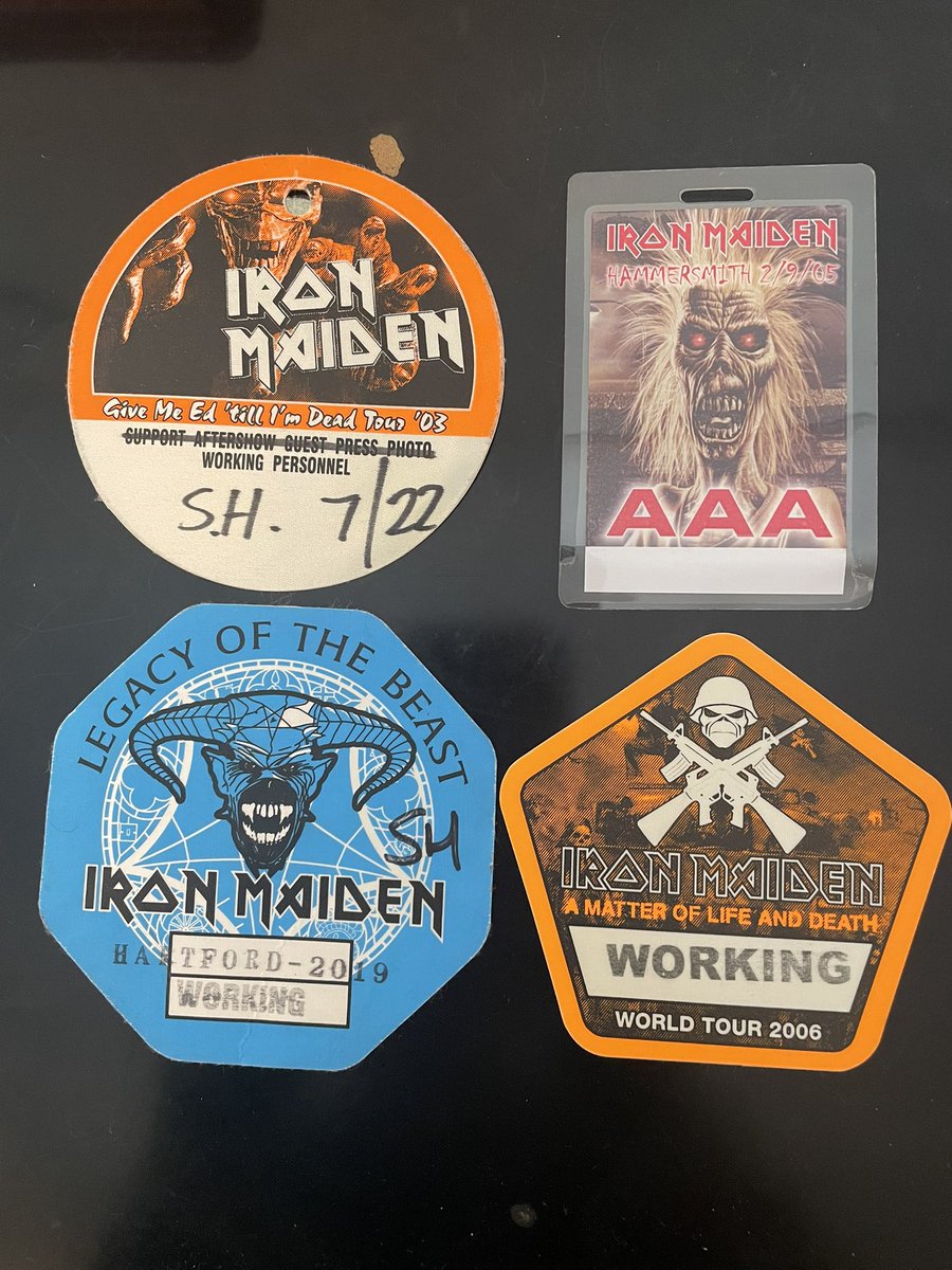 Iron maiden passes