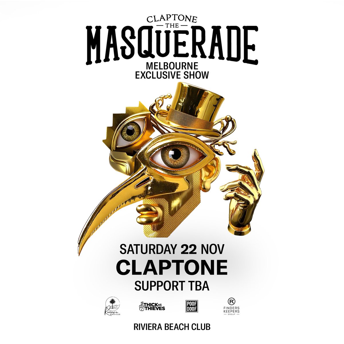 The Masquerade by Claptone tweet media