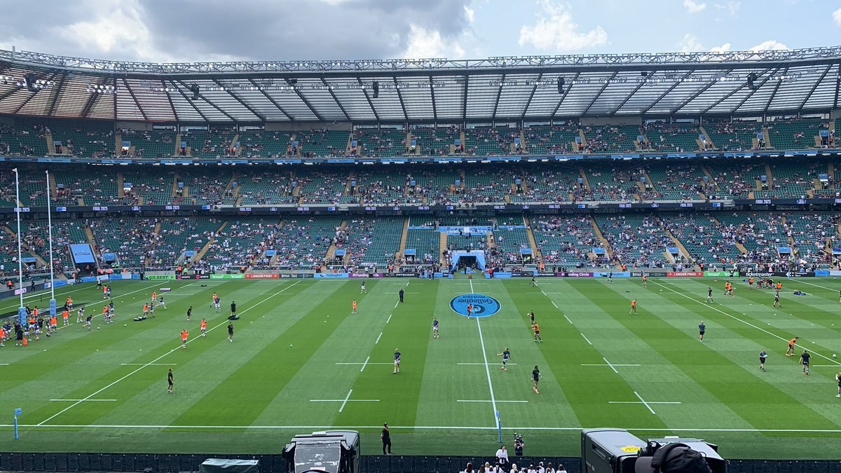 📍 Allianz Stadium

🏆 The Gallagher Premiership final

🔵 Bath vs Leicester Tigers 🐯

This is the big one

This is for it all

What a setting ☀️