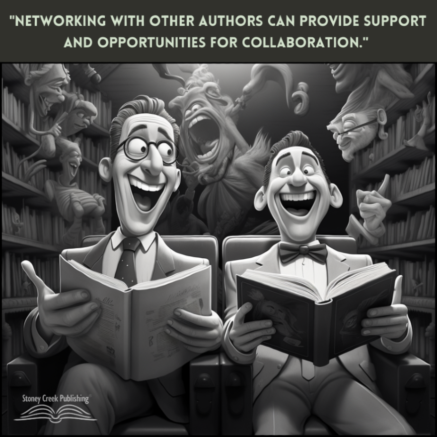 ✍️ Author Tip - Writing can be lonely—but it doesn’t have to be!
Find your people, share some laughs, and let the creative sparks fly. 📚
#AuthorNetwork #WritersSupportingWriters #WritingCommunity #Collaboration #StoneyCreekPublishing