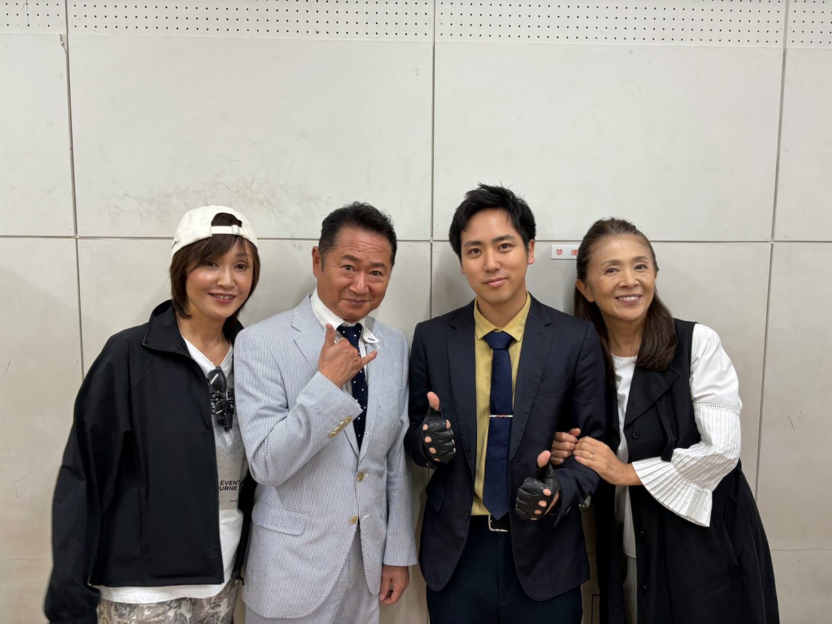 ファイアード刑事の撮影でした！
今回はまたまた新たな出逢いがあり、御三方から学ばせて頂きました。
佐代子さん（#科学戦隊ダイナマン）、石渡さん（#超新星フラッシュマン）、由美さん（#太陽戦隊サンバルカン）ありがとうございました✨
完成が楽しみ👍

#オミプロ
#ファイアード刑事
#特撮