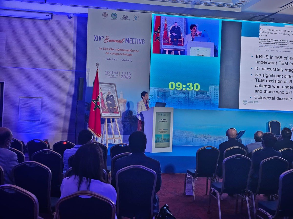 ISUCRS1's tweet image. Proud to be represented by our VP Dr. Narimantas Evaldas Samalavicius, President-Elect Dr. Richard Fortunato &amp;amp; Secretary General Dr. Liliana Bordeianou at the XIV Biennial Meeting of the Mediterranean Society of Coloproctology!🌍✨
#ISUCRS #MSP2025 #Coloproctology #GlobalSurgery