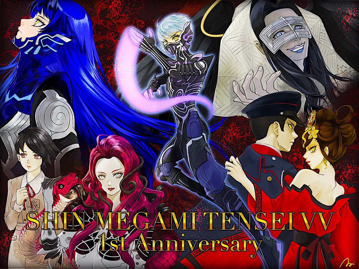 aoiksk's tweet image. #真VV #SMTVV #atlusfaithful
真VV 1周年おめでとうございます!!!
年に2回もお祝いできるの嬉しいな☺️❤️
新しいメガテンも楽しみだけど真ⅤVはきっとずっと一等大好きなゲームです。
この世に生まれてきてくれてありがとう!