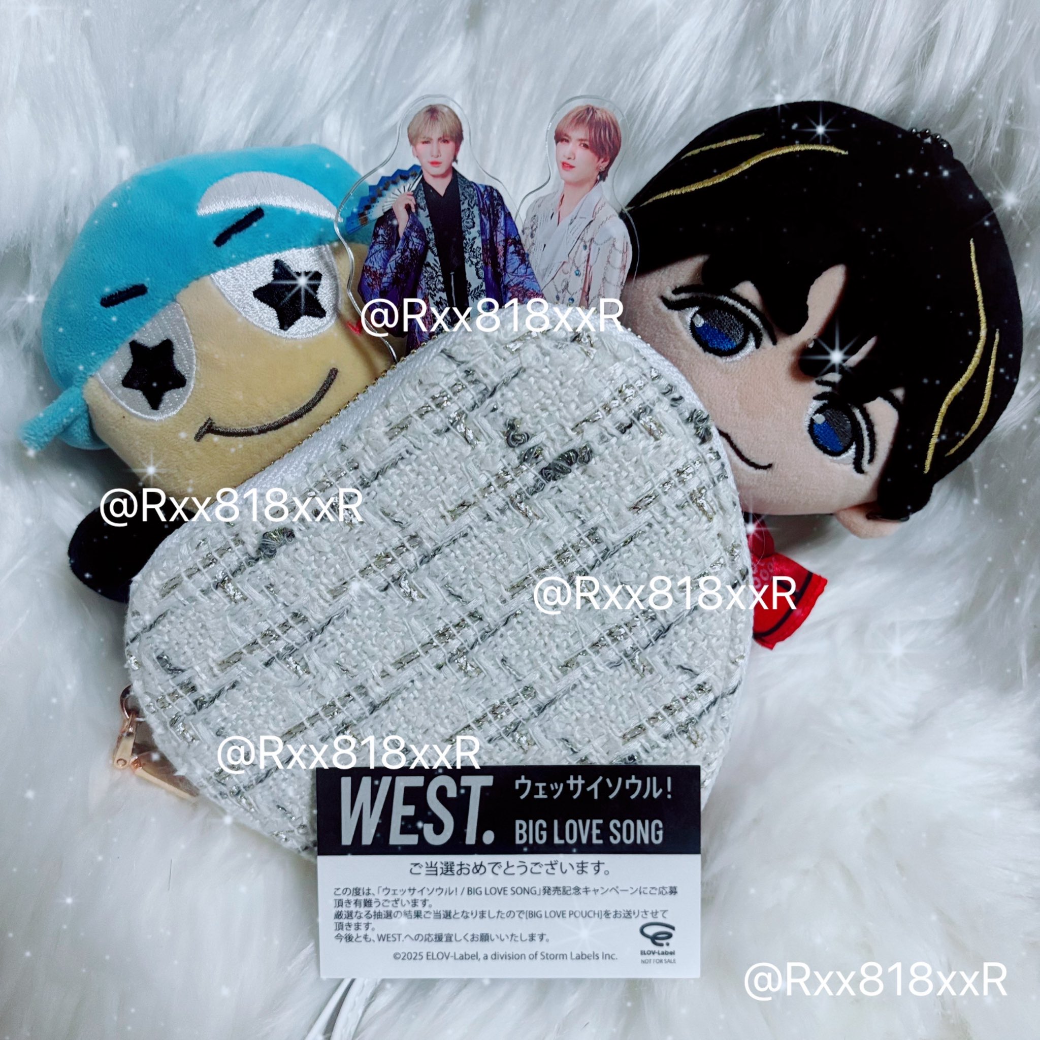 WEST. BIG LOVE POUCH ポーチ WEST. big love pouch