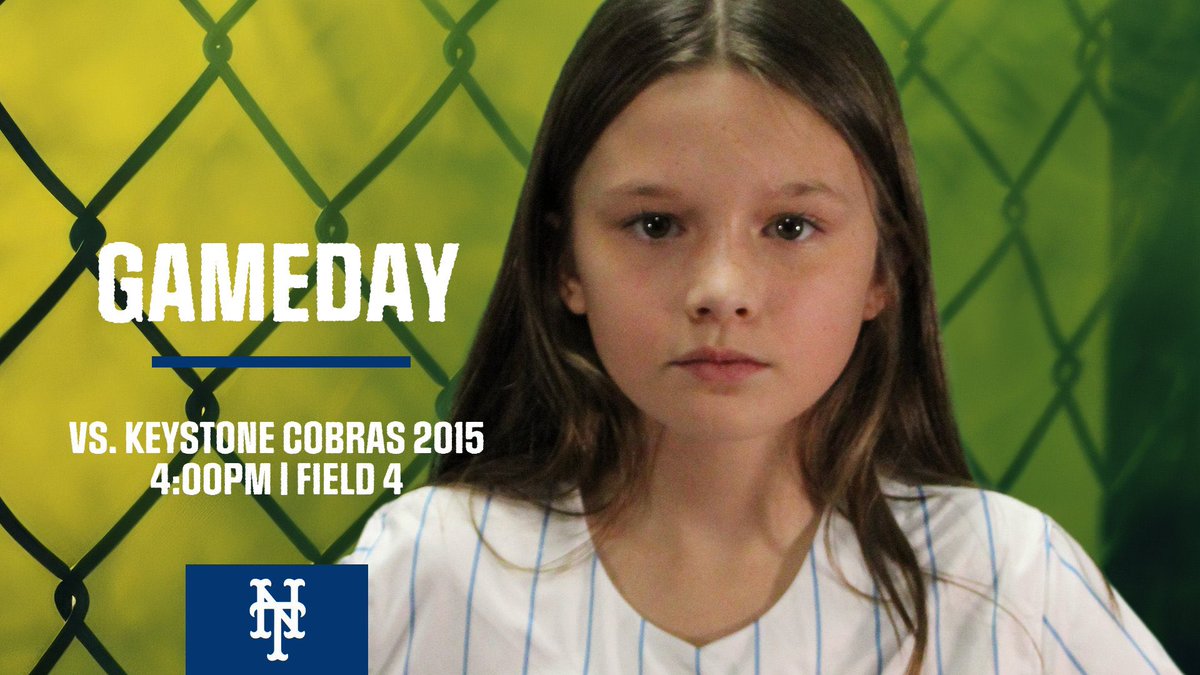 LAST POOL PLAY GAME

🆚 Keystone Cobras 2015
⏰ 4:00pm
📍 Nebraska Multisport Complex - Field 4
🥎 Game Changer: web.gc.com/teams/8hAfEKtC…