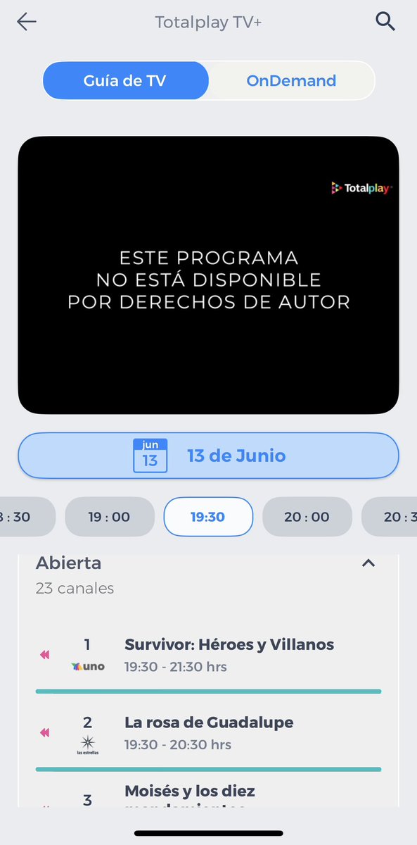 Skaterriente's tweet photo. @totalplaymx no está cumpliendo lo que promete, quiero ver la repetición del programa Survivor y lo bloquea no respetando los términos y condiciones de tu servicio @Profeco https://t.co/eKjMSOiOUQ