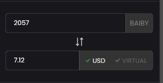 Ojt2iYZETRsLqPa's tweet photo. Gm fam ☕️
$BAIBY launch is done — 11.8k participants, 1152% oversubscribed.
I pledged 1k points and got 2,067 $BAIBY.
Not bad, but kinda mid compared to $IRIS, right?
How did y’all do?
@virtuals_io @mvgabyvirtuals
#Virtuals #BAIBY #crypto https://t.co/lyAupdGIk3