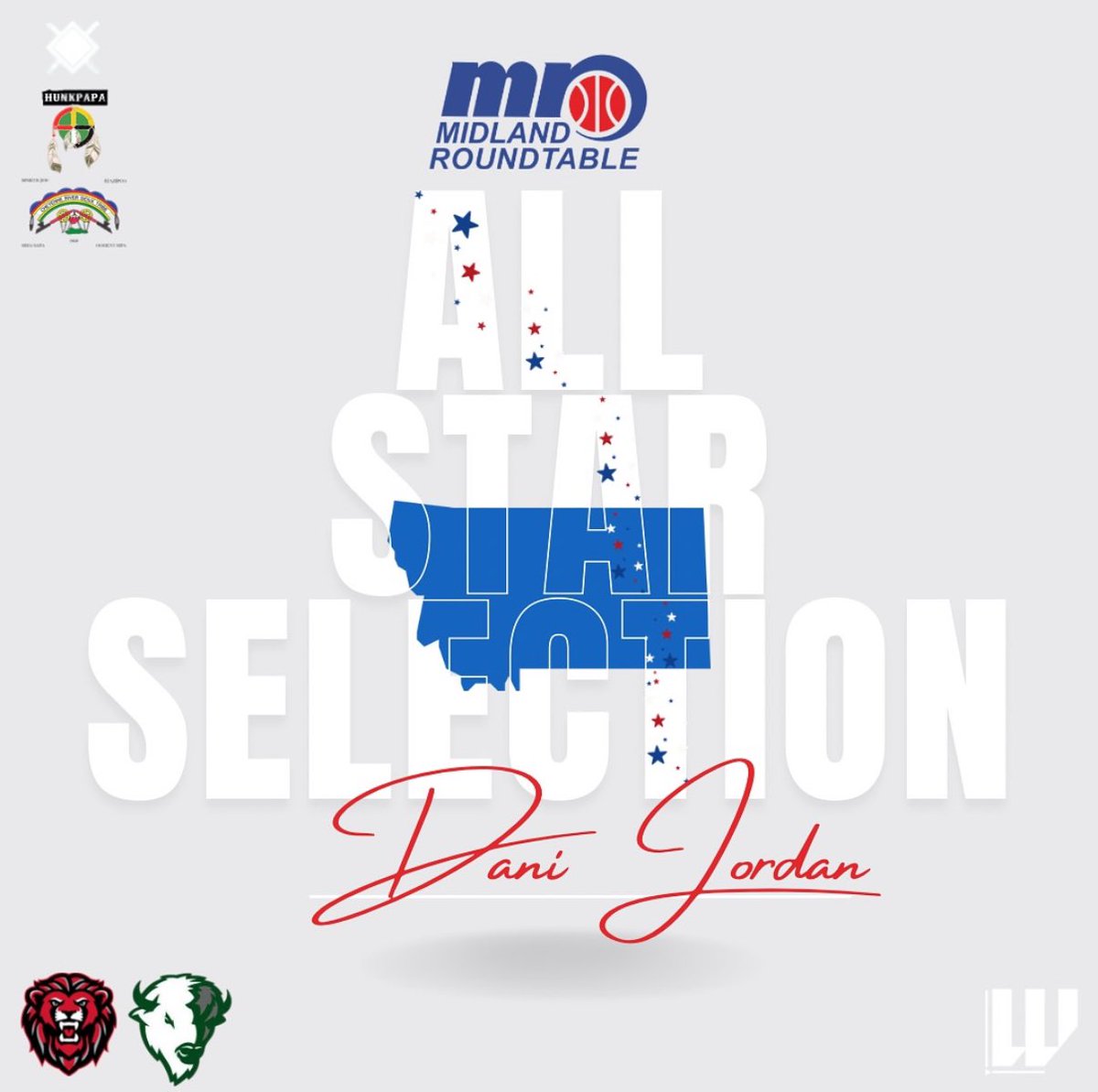lwj_productions's tweet image. All-Star status unlocked! 
@dani_jordan1 x @TetonWbb 

#NativePreps #NativeAthlete #teamlwj #mtscores