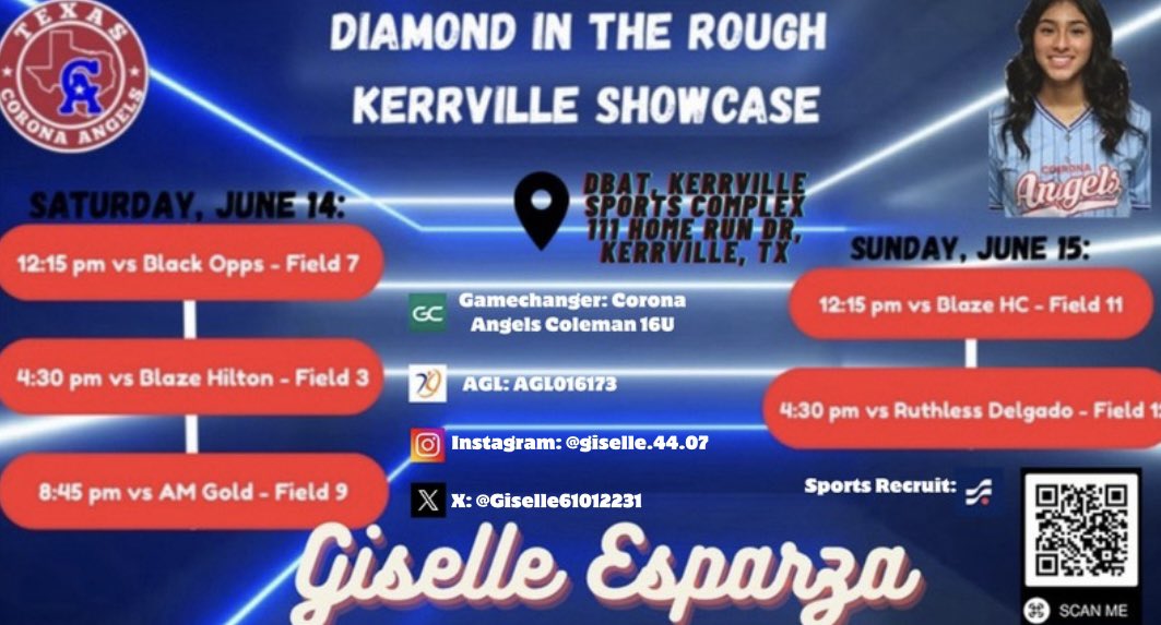 First tournament of the summer, hope to see y’all there!! <a href="/AxeEmJackson/">Coach Jackson</a> <a href="/coachkoons/">Jo Koons</a> <a href="/torismith_6/">Tori Smith</a> <a href="/s3baseball_/">Orlando Salinas</a> <a href="/Coach_Cump/">Mark Cumpian</a> <a href="/CoachVLB/">Vernon L. Bland</a>