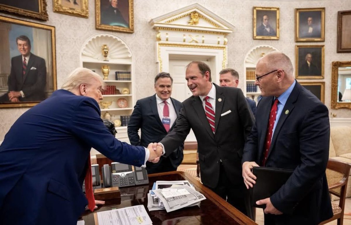 Happy birthday Mr. President! A year ago, our country had an economic, border, and leadership crisis. 

With President <a href="/realDonaldTrump/">Donald J. Trump</a> back in charge, the Golden Age is upon us.