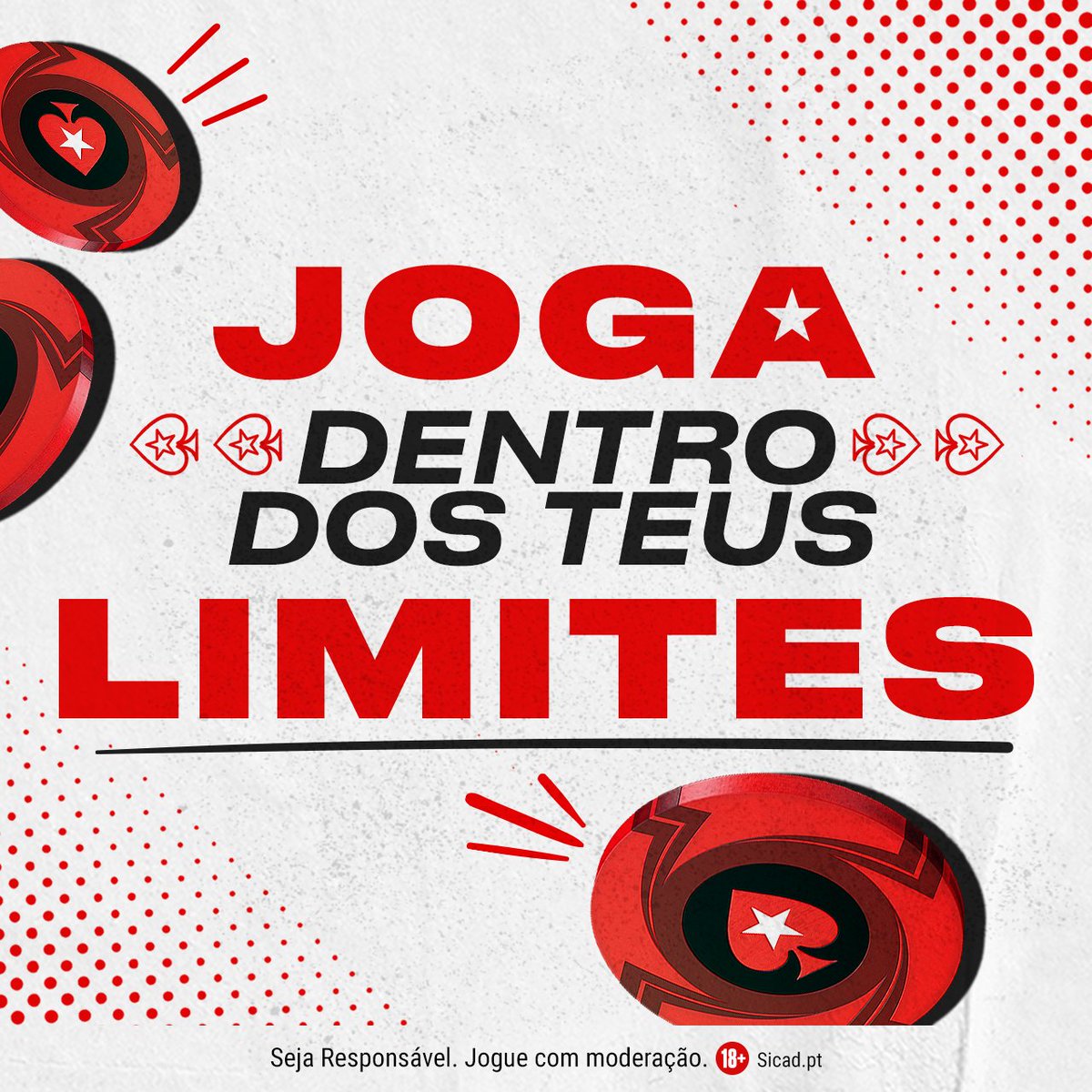 Seja responsável. Jogue com moderação.
➡️ psta.rs/JogoResp