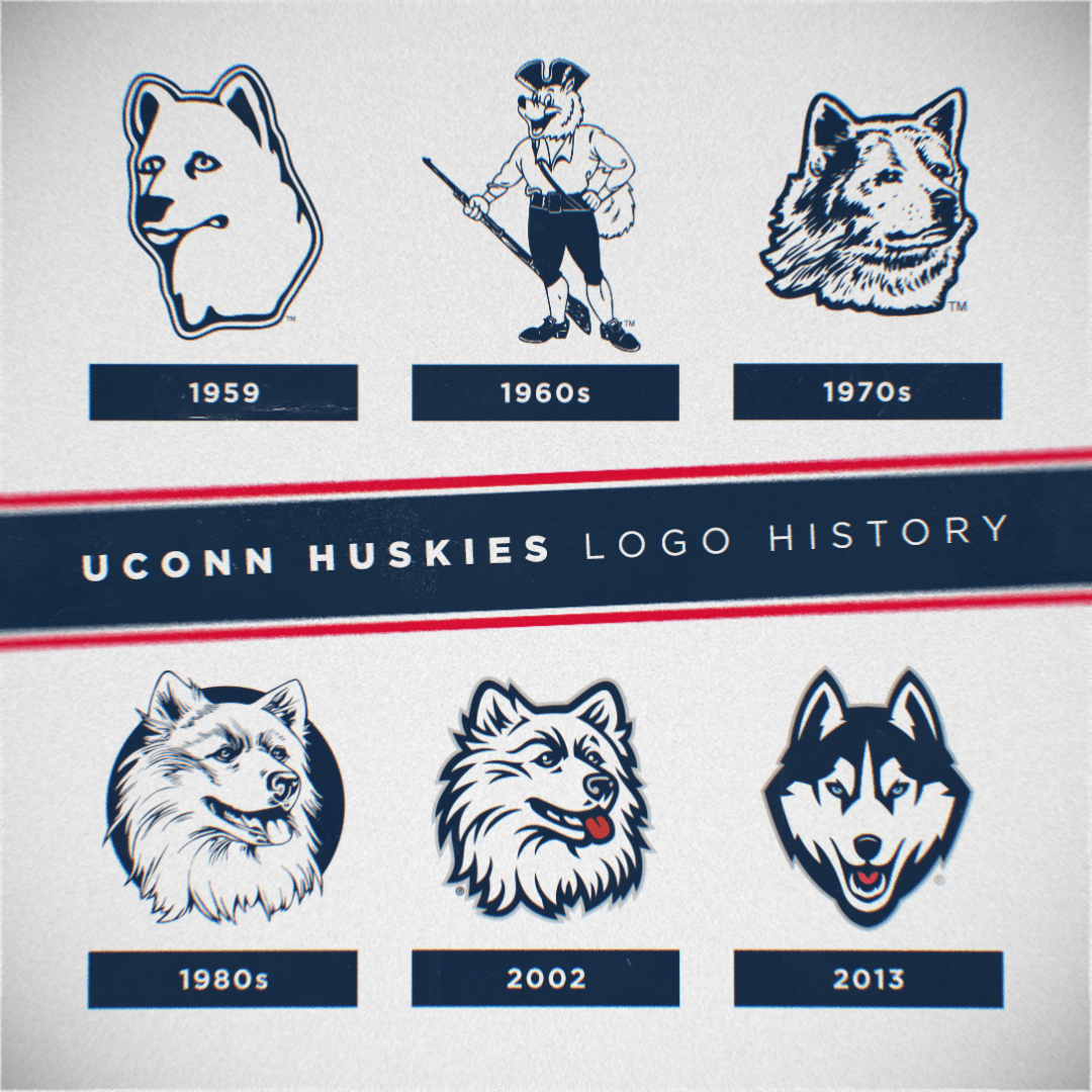The 1959 Connecticut huskies logo is the undisputed best logo in all of  college sports and UConn needs to bring it back, image size:1080x1080