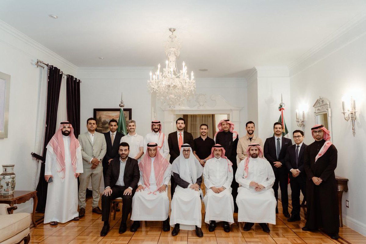 Emb. Arabia Saudita en México tweet media