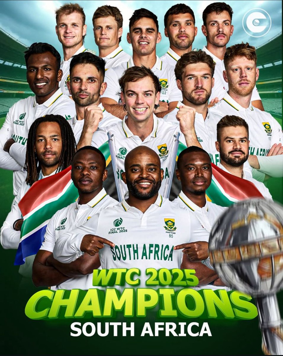 English man's game is now conquered by the people! Salutes to Bavuma and his team 🤩