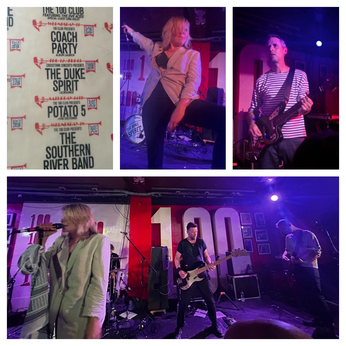 Ride - The Network (@ridethenetwork) on Twitter photo Great midweek music from <a href="/dukespirit/">The Duke Spirit</a> at <a href="/100clubLondon/">The 100 Club</a>. Love this venue - relaxed staff, in your face close stage, great sound and atmosphere. Was good to see Luke Ford afterwards for a chat too, I used to work with him <a href="/PRSforMusic/">PRS for Music</a> many years ago⦠Great midweek music from <a href="/dukespirit/">The Duke Spirit</a> at <a href="/100clubLondon/">The 100 Club</a>. Love this venue - relaxed staff, in your face close stage, great sound and atmosphere. Was good to see Luke Ford afterwards for a chat too, I used to work with him <a href="/PRSforMusic/">PRS for Music</a> many years agoā¦