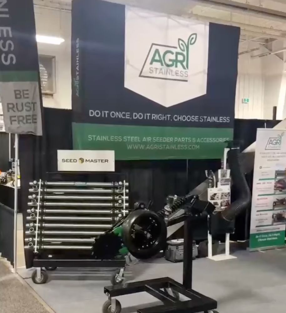 It's the final day of the Cypress Farm &amp; Ranch show in Medicine Hat!

If you're at the show, make sure you stop by and check out some of our stainless steel products. Our team is excited to help you get your cart and drill fixed up for next seeding season.