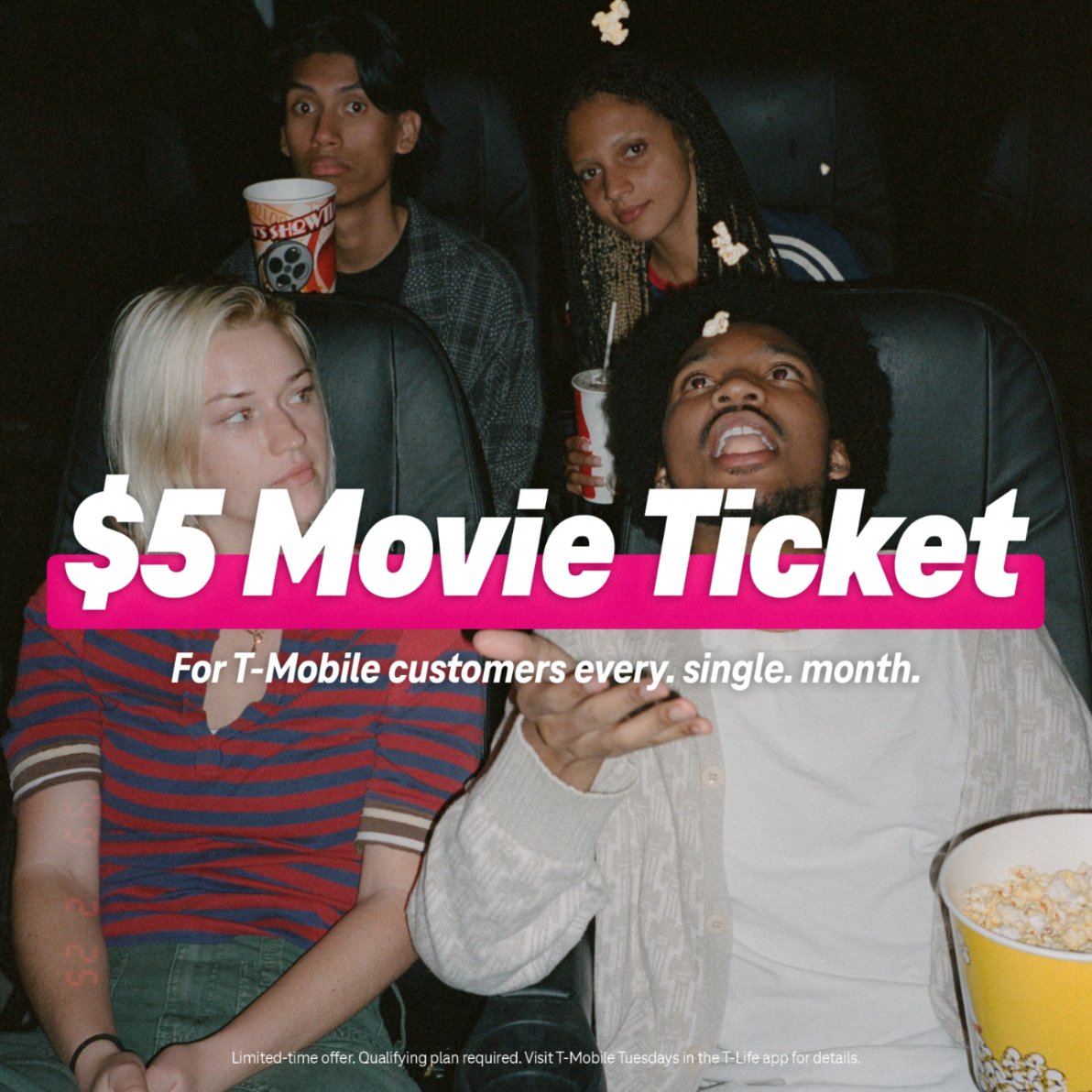can't get enough of these T-Mobile Tuesday deals @tmobile 🍿 ms.spr.ly/6012Ssr4K

#TeamMagenta