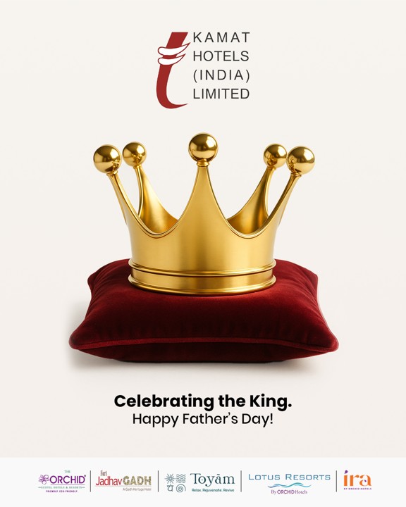 He may not wear a crown, but he reigns supreme in our hearts ❤️✨

Here’s to the silent strength, selfless love &amp; endless support of every dad. Happy #FathersDay from #KHIL!

#TheOrchidHotels #HappyFathersDay #OrchidExperience #HospitalityWithHeart #EcoLuxuryStay #KamatKhandan