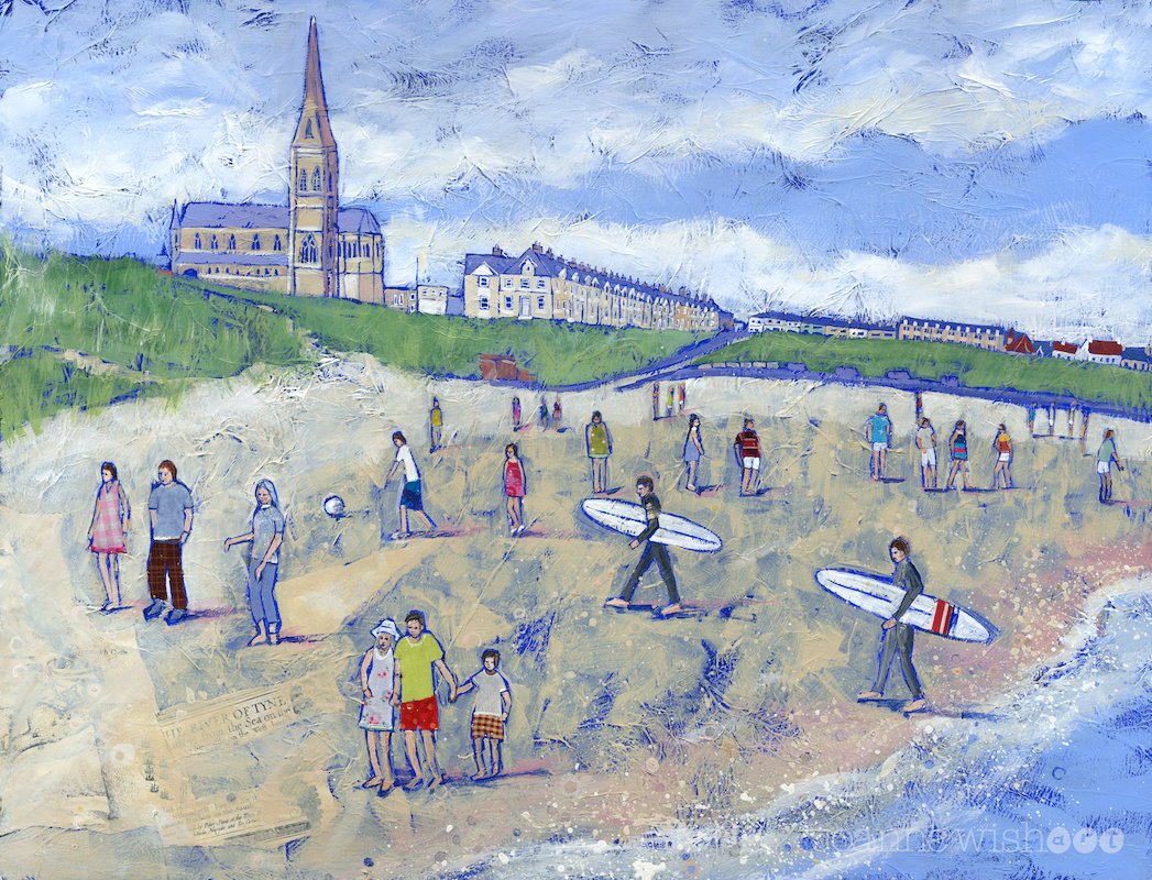 Joanne_Wishart's tweet image. To celebrate international picnic day I’m sharing my Summer at Longsands print to showcase how some of the best family memories are made at the coast. Why not take advantage of the warm weather and set up a family picnic yourself?
#PrintOfTheWeek #Longsands #NorthEastArt