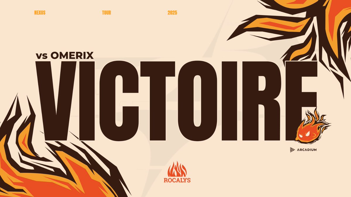 ROCALYS 🔥 (@rocalys_esport) on Twitter photo <a href="/OpenTourFrance/">Le Tour</a> <a href="/Droz87777/">BDS FLO / Dromyy</a> <a href="/Senechou_LoL/">RCS Sénéchou</a> <a href="/AnticESC/">Antic Esports</a> <a href="/Zephyr_E_Sport/">Zephyr Esport</a> <a href="/OmerixEsport/">Omerix</a> 2 - 1, les machines sont de notre côté aujourd'hui ! 🤖
Troisième game gagnée contre des <a href="/OmerixEsport/">Omerix</a> qui n'ont pas démérité.
On se retrouve en GAME 4 dans quelques minutes contre <a href="/off_sentinel/">Sentinel</a> pour la qualification 🔥 <a href="/OpenTourFrance/">Le Tour</a> <a href="/Droz87777/">BDS FLO / Dromyy</a> <a href="/Senechou_LoL/">RCS Sénéchou</a> <a href="/AnticESC/">Antic Esports</a> <a href="/Zephyr_E_Sport/">Zephyr Esport</a> <a href="/OmerixEsport/">Omerix</a> 2 - 1, les machines sont de notre côté aujourd'hui ! 🤖
Troisième game gagnée contre des <a href="/OmerixEsport/">Omerix</a> qui n'ont pas démérité.
On se retrouve en GAME 4 dans quelques minutes contre <a href="/off_sentinel/">Sentinel</a> pour la qualification 🔥