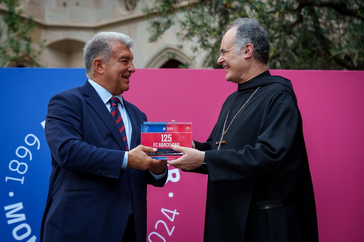 🤝 El Barça i Montserrat sempre estaran units en la defensa de la identitat catalana.