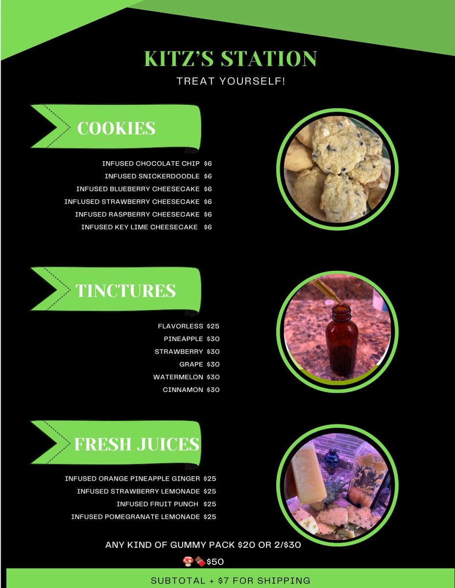 ThatAintKitty's tweet image. Menu updated!
