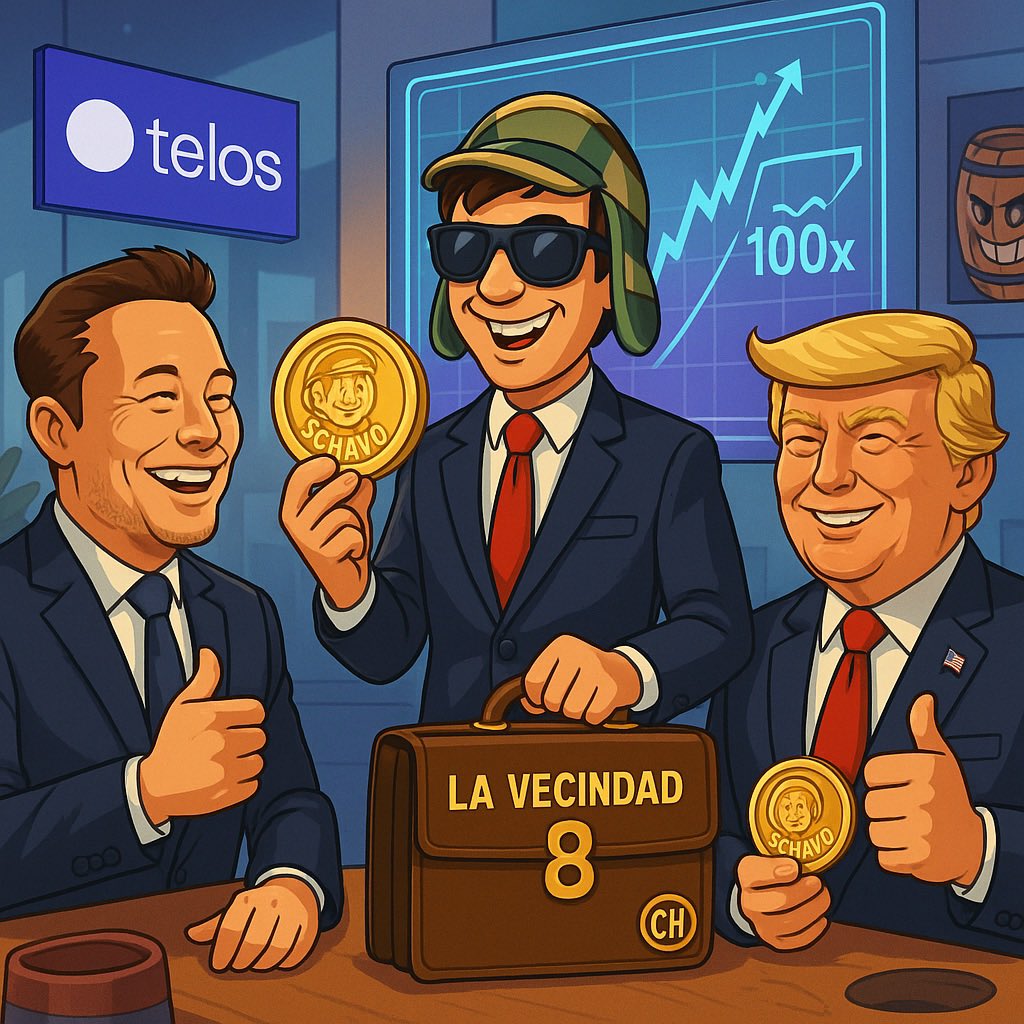Sin Chavo ( $CHAVO ) (@sinchavo8) on Twitter photo <a href="/HelloTelos/">The Telos Foundation</a> We will be there, bringing some friends!
<a href="/elonmusk/">Elon Musk</a> G & our president <a href="/realDonaldTrump/">Donald J. Trump</a> they loved people like m,
Sin $CHAVO — <a href="/DaVinci__PR/">Sin $CHAVO DEV | DVNCI</a> <a href="/HelloTelos/">The Telos Foundation</a> We will be there, bringing some friends!
<a href="/elonmusk/">Elon Musk</a> G & our president <a href="/realDonaldTrump/">Donald J. Trump</a> they loved people like m,
Sin $CHAVO — <a href="/DaVinci__PR/">Sin $CHAVO DEV | DVNCI</a>