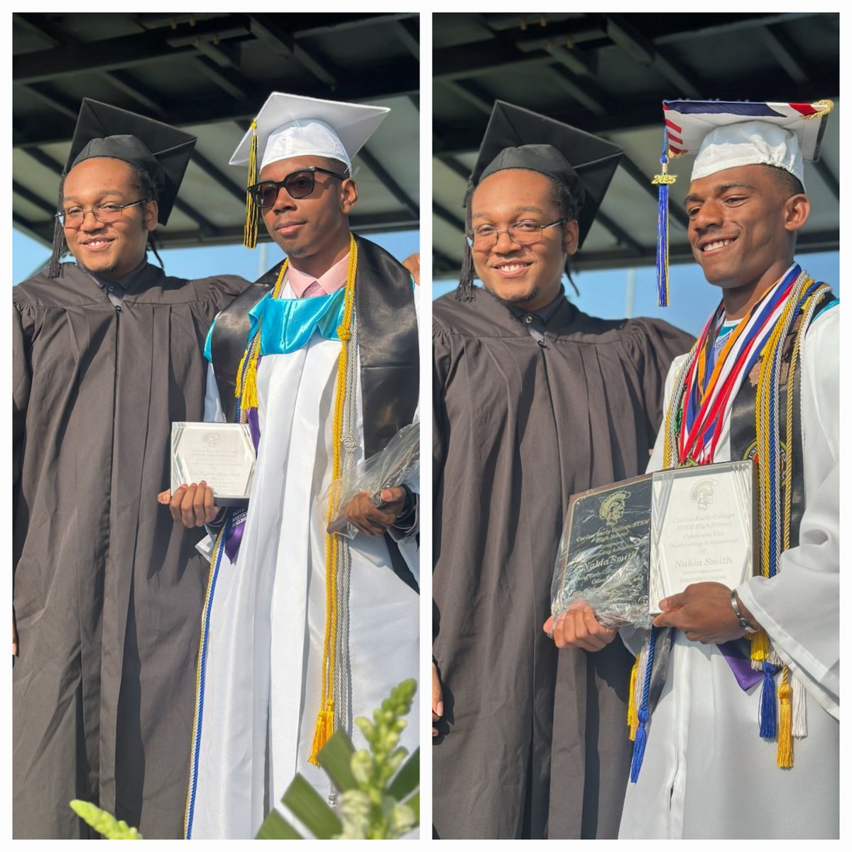 Ali N. Muhammad (@ali_corliss) on Twitter photo Corliss Graduates
Vincent Smith c/o 2023
Dezyre Burns c/o 2025
Nakia Smith c/o 2025
earned their Associates Degree before graduating from high school.
All are 2nd generation Corliss graduates
We are Corliss...We are ELITE!!!
<a href="/CorlissSTEMHS/">Corliss Early College STEM High School</a> <a href="/ChiPubSchools/">CPS - Chicago Public Schools</a> <a href="/CPSCareerReady/">CPSCollege&Career</a> Corliss Graduates
Vincent Smith c/o 2023
Dezyre Burns c/o 2025
Nakia Smith c/o 2025
earned their Associates Degree before graduating from high school.
All are 2nd generation Corliss graduates
We are Corliss...We are ELITE!!!
<a href="/CorlissSTEMHS/">Corliss Early College STEM High School</a> <a href="/ChiPubSchools/">CPS - Chicago Public Schools</a> <a href="/CPSCareerReady/">CPSCollege&Career</a>