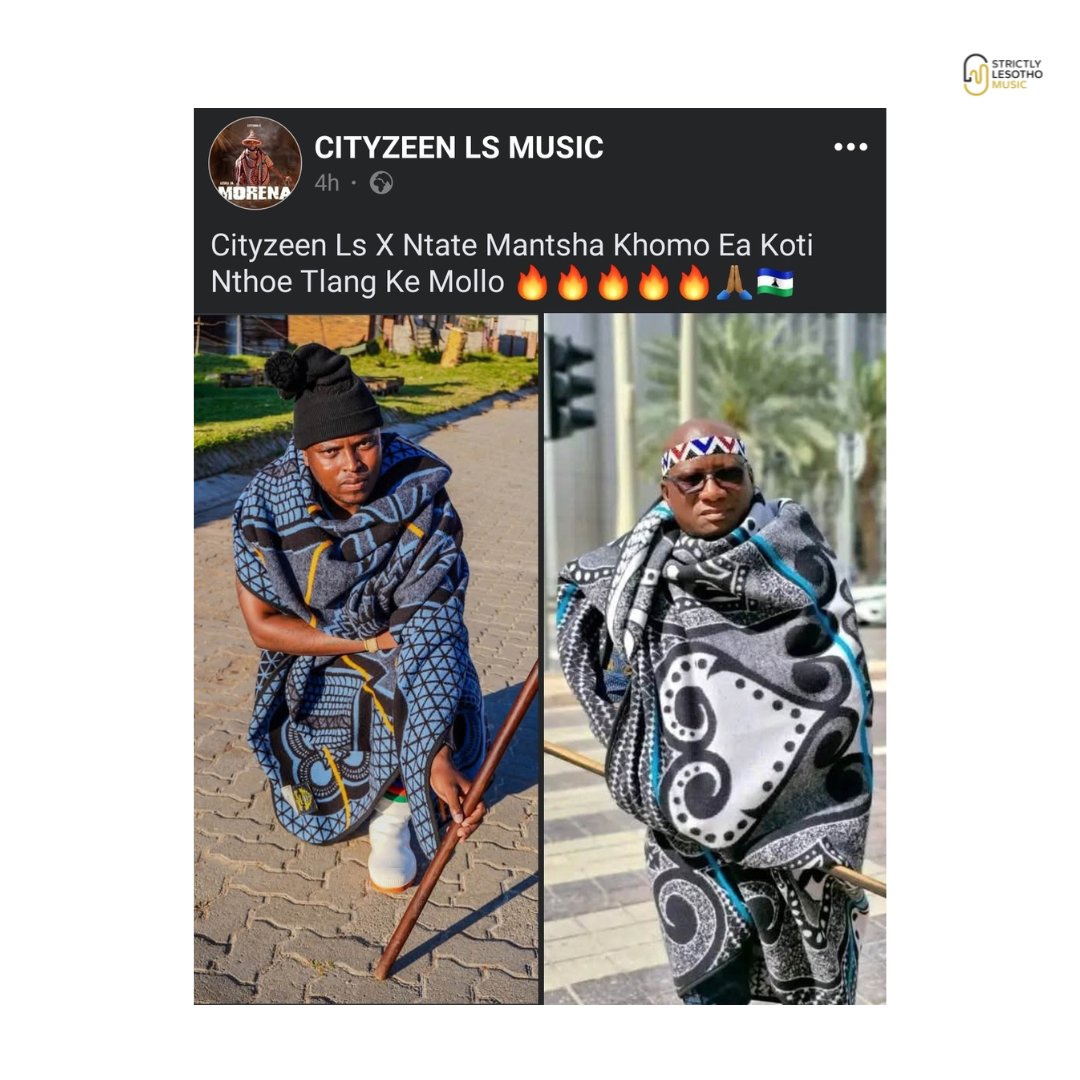 🚨🚨: CITYZEEN LS MUSIC, "Hohle Ke Lesotho" hitmaker o re o na le pina e ncha e tlang moo a nang le Ntate  Mants'a Khomo Ea Koti 🔥🔥🇱🇸🇱🇸. O re ke mollo feela ntho eo ba e pheileng.

CHA-CHA ON CHA-CHA 🇱🇸🇱🇸🇱🇸🔥🔥🔥.