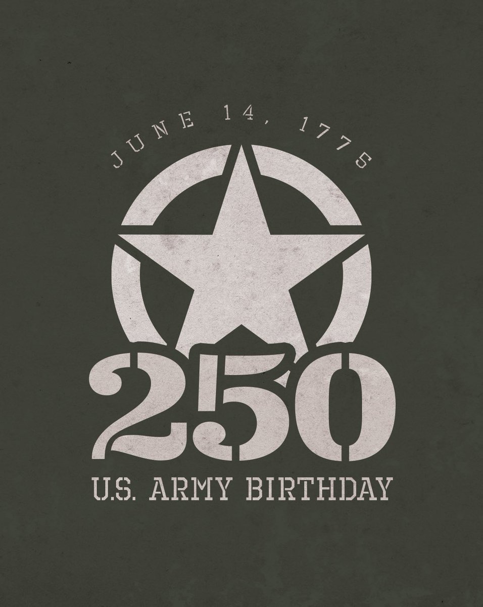 On this day, we honor 250 years of the <a href="/USArmy/">U.S. Army</a>’s dedication, courage, and sacrifice in protecting our nation and upholding freedom and security around the world.