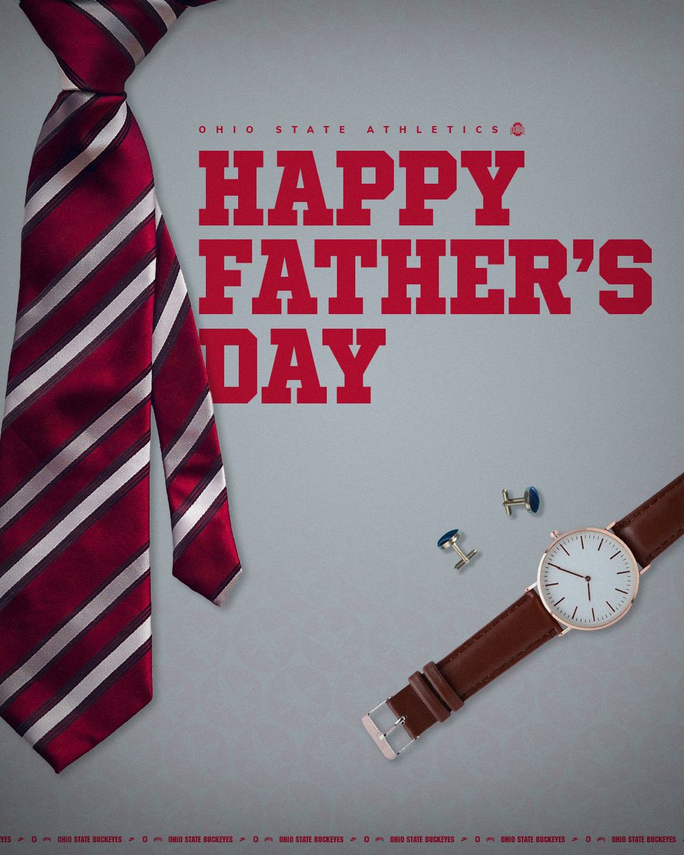 Wishing all the great Buckeye dads out there an awesome Father’s Day 😀

#GoBucks